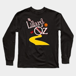 Damian LILLARD of Oz - Portland Trailblazers, Blazers, Dame, Ripcity, Basketball, Oregon Long Sleeve T-Shirt